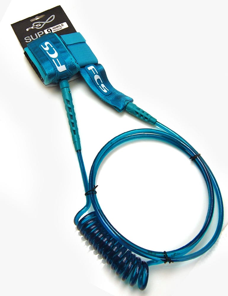 11' SUP Leash Regural Ankle Teal