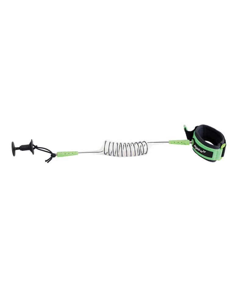 Hydro Bodyboard Wrist Leash Charocal/Green