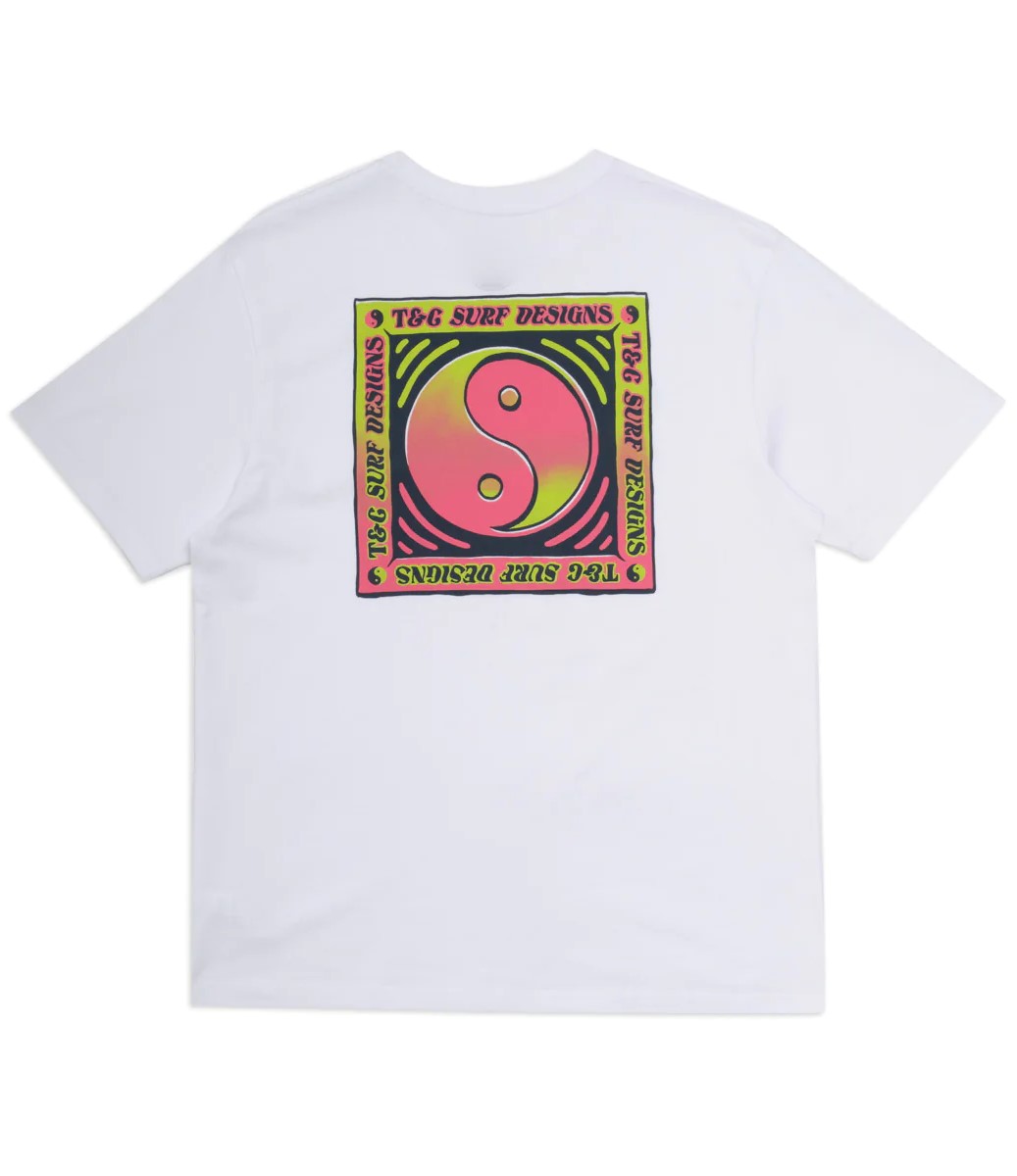DISTRESS S/S TEE WHITE