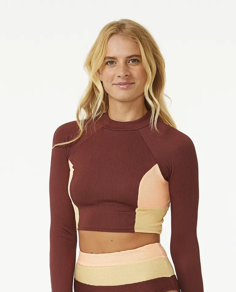 BLOCK PARTY SPLICED CROP L/S - Image 2