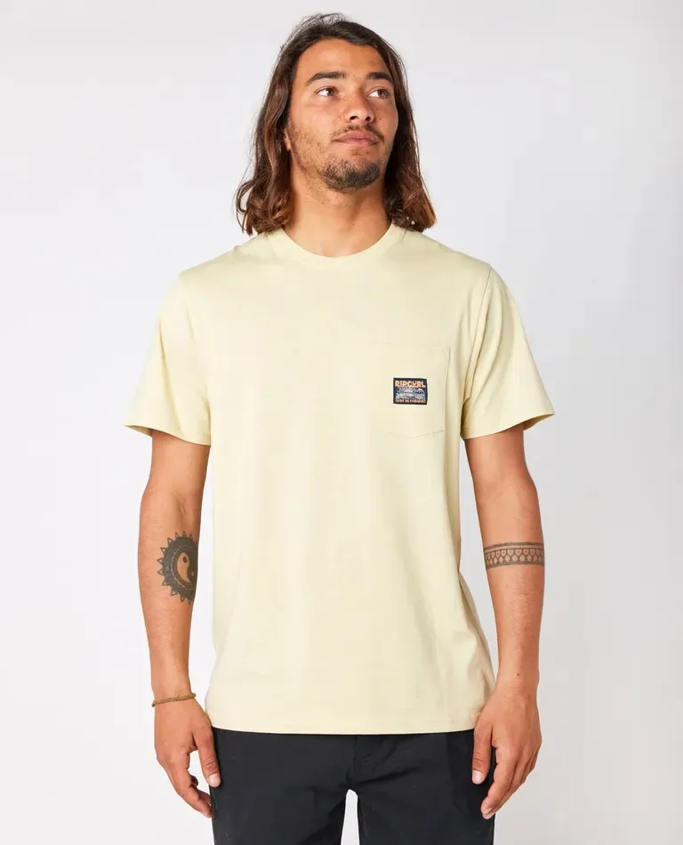 SURF PARADISE BADGE TEE