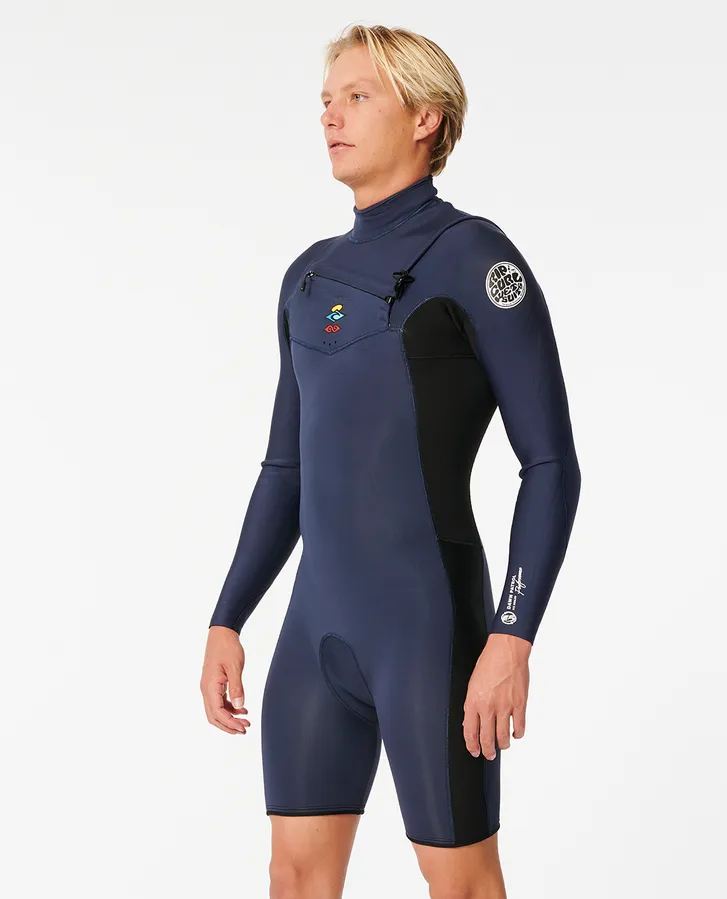 Dawn Patrol Long Sleeve 2/2 Chest Zip Springsuit - Image 3