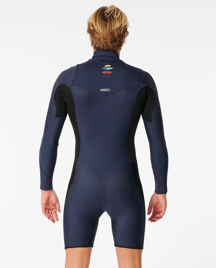 Dawn Patrol Long Sleeve 2/2 Chest Zip Springsuit - Image 2