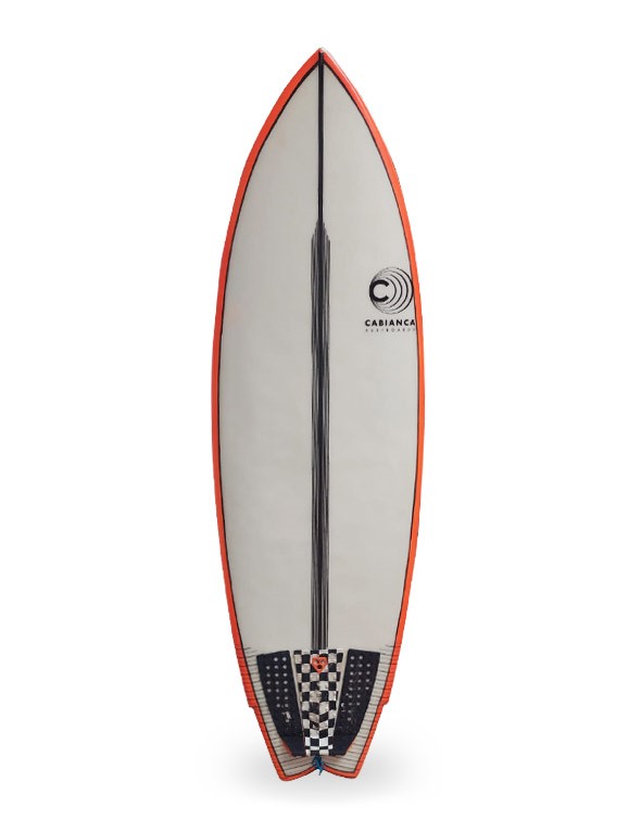 5'11'' Cabianca Evil Twin - Epoxy Carbon