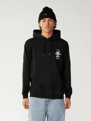 Search Icon Hood Fleece