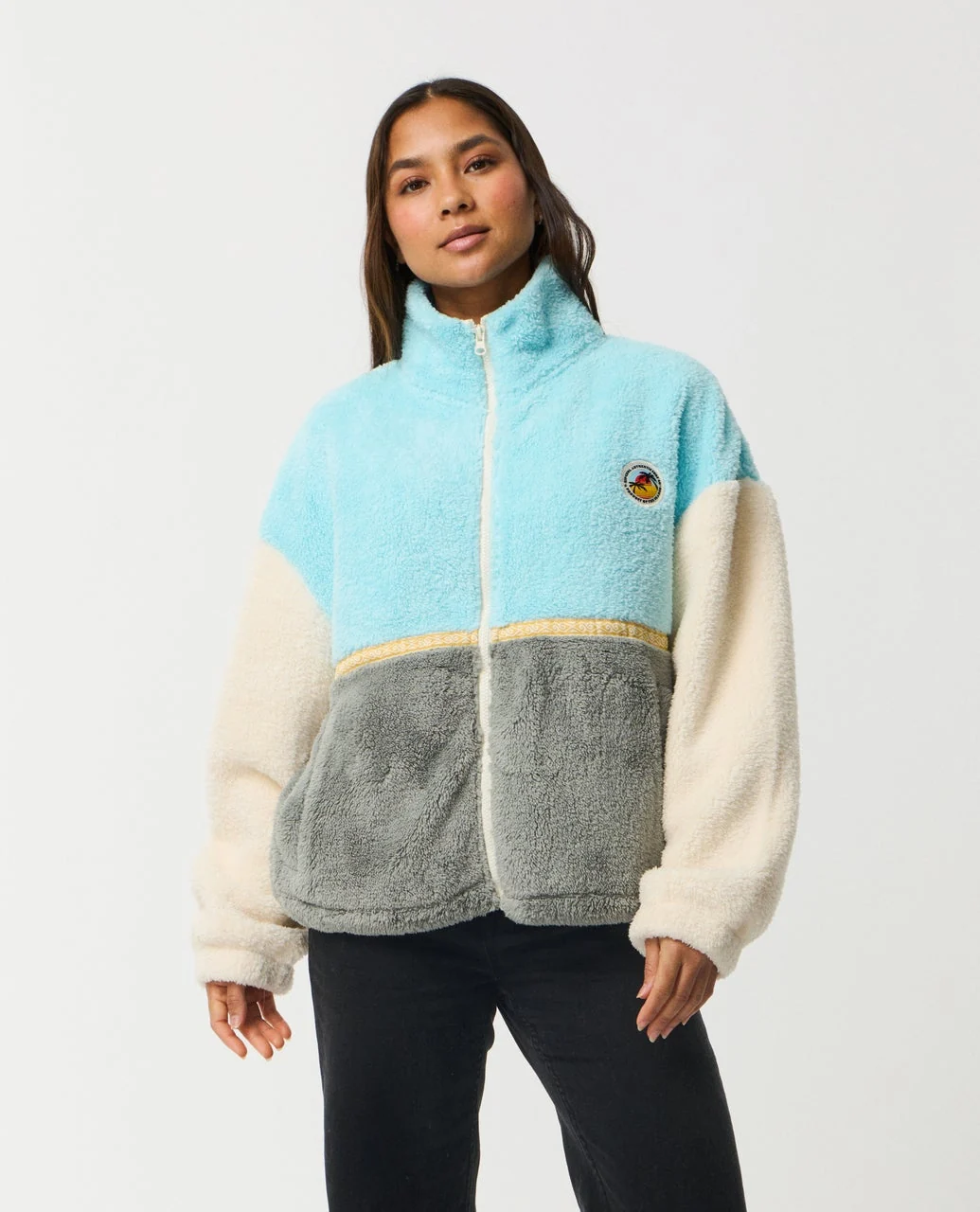 Surf Revival Heritage Zip Through Polar Fleece