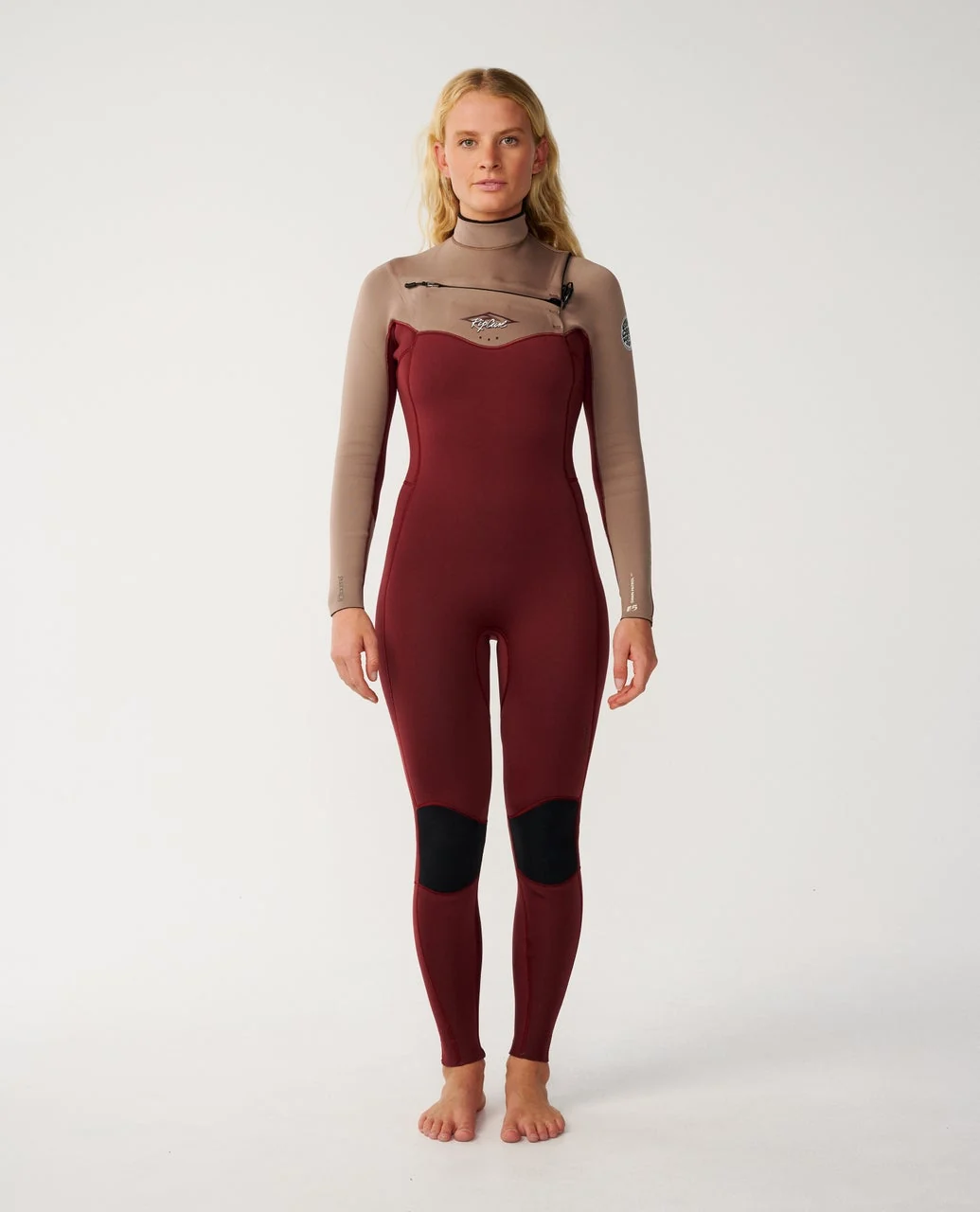 Womens Dawn Patrol 4/3 Chest Zip Steamer Wetsuit