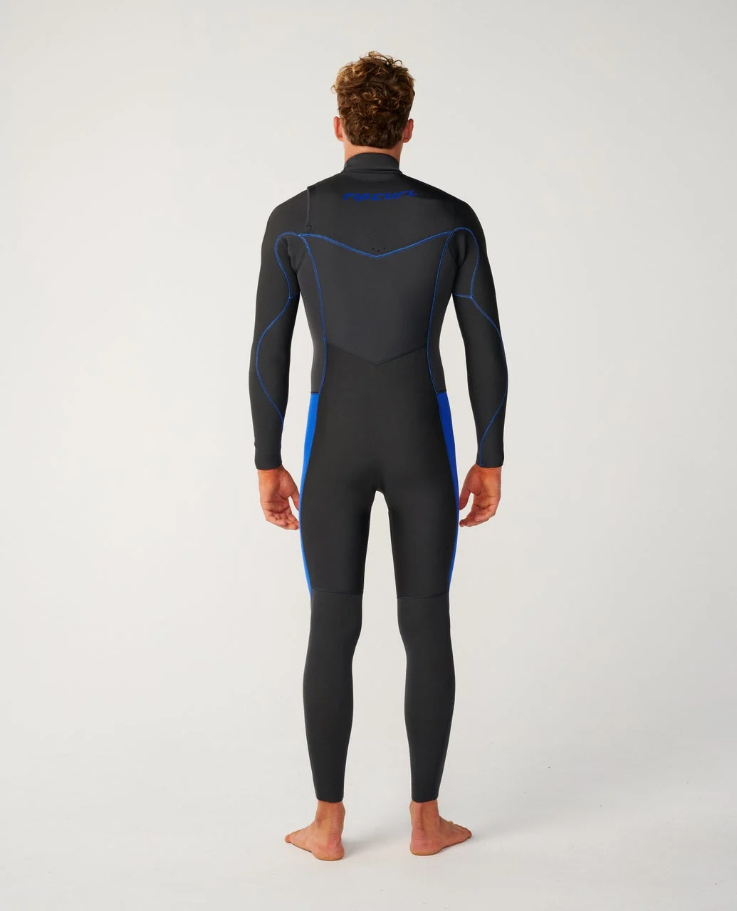 Mens Dawn Patrol 3/2 Chest Zip Wetsuit - Image 2